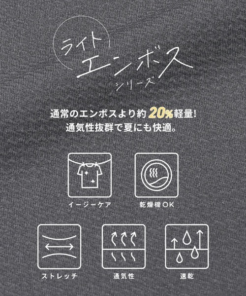 coca（coca）（コカ）の「ライトエンボスペプラムオールインワン（つなぎ/オールインワン・レディース・ブラック/グレー・M/L）」の3枚目の写真