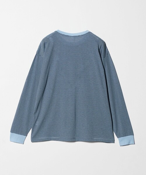 CITEN(シテン)の「<CITEN>シアーボーダートップ(Tシャツ/カットソー・レディース・ライム/ライトブルー・FREE)」の11枚目の写真