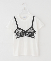 VAQUERA / バケラ WOMEN BRA T SHIRT