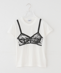 セール】VAQUERA / バケラ WOMEN BRA T SHIRT KNIT（Tシャツ