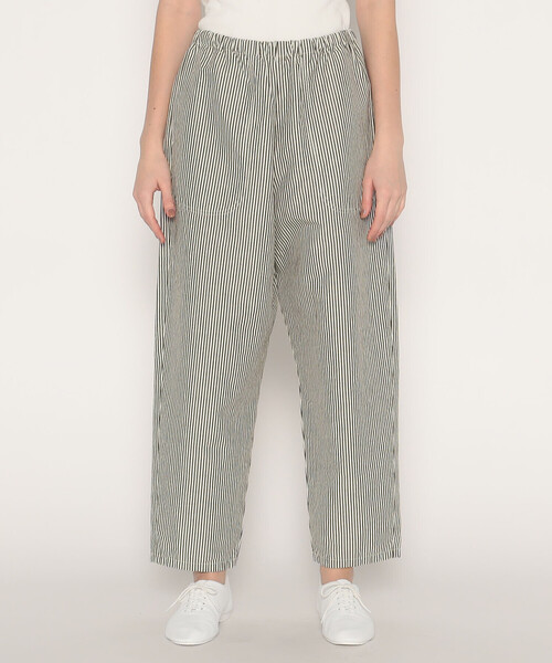 DANTON(ダントン)の「Women's Cotton Linen Weather Easy Pants(その他パンツ・レディース・ブラック/ブラック系その他/チャコール/アイボリー/グレー系その他/オリーブ・36/38)」の12枚目の写真