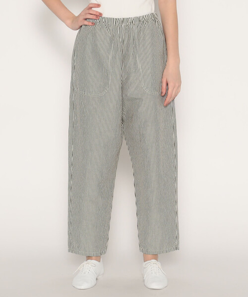DANTON(ダントン)の「Women's Cotton Linen Weather Easy Pants(その他パンツ・レディース・ブラック/ブラック系その他/チャコール・36/38)」の1枚目の写真
