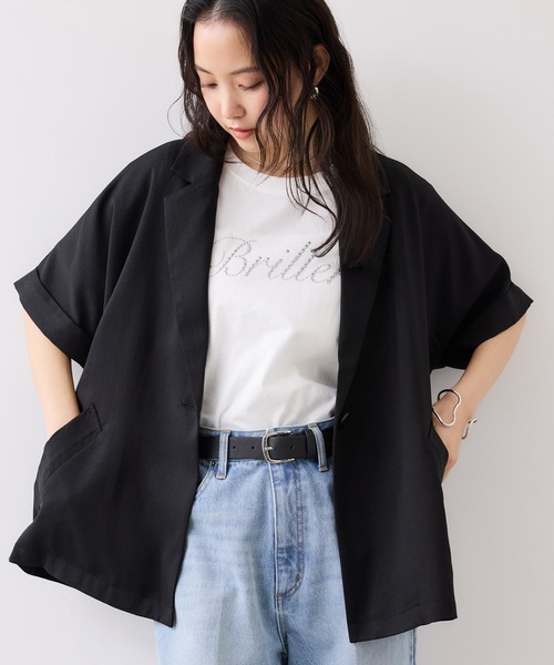 VIS(ビス)の「キラリアソートフォト&ロゴTシャツ(Tシャツ/カットソー・レディース・ホワイト系その他/ホワイト・FREE)」の11枚目の写真