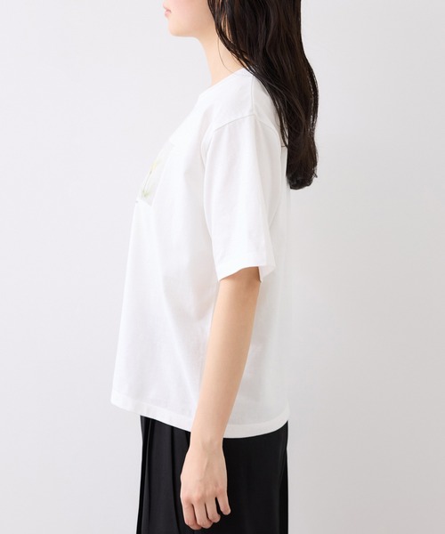 VIS(ビス)の「キラリアソートフォト&ロゴTシャツ(Tシャツ/カットソー・レディース・ホワイト系その他/ホワイト・FREE)」の14枚目の写真
