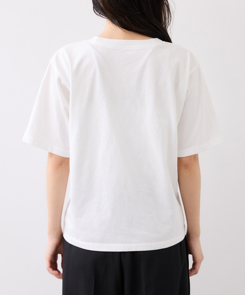 VIS(ビス)の「キラリアソートフォト&ロゴTシャツ(Tシャツ/カットソー・レディース・ホワイト系その他/ホワイト・FREE)」の15枚目の写真