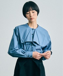 sneeuw（スニュウ）の「ナプキンカラーブラウス（シャツ/ブラウス）」