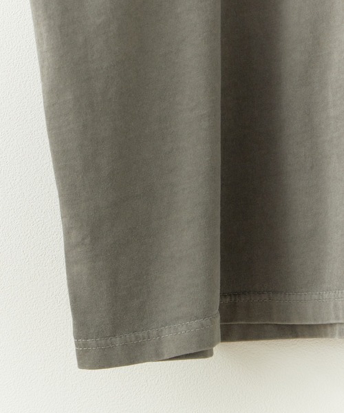Chick(チック)の「USA Print Oversized Crewneck T-Shirt / USAプリント オーバーサイズ クルーネックTシャツ 2026年 夏 夏服(Tシャツ/カットソー・レディース・ベージュ/グレー・FREE)」の7枚目の写真