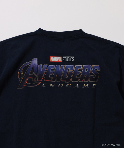 MARVEL(マーベル)の「MARVEL / マーベル 別注 プリントTシャツ(Tシャツ/カットソー・メンズ・ブラックミックス/ホワイト/ネイビー/ブラック・MEDIUM/LARGE)」の20枚目の写真
