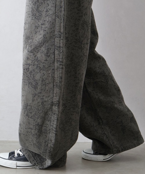 SpRay(スプレイ)の「ムラ染ブロークンパンツ(その他パンツ・レディース・ブラウン/カーキ・SMALL/MEDIUM)」の14枚目の写真