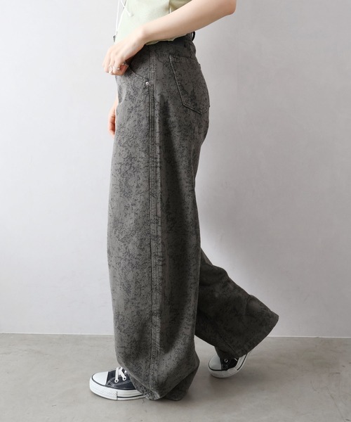 SpRay(スプレイ)の「ムラ染ブロークンパンツ(その他パンツ・レディース・ブラウン/カーキ・SMALL/MEDIUM)」の16枚目の写真