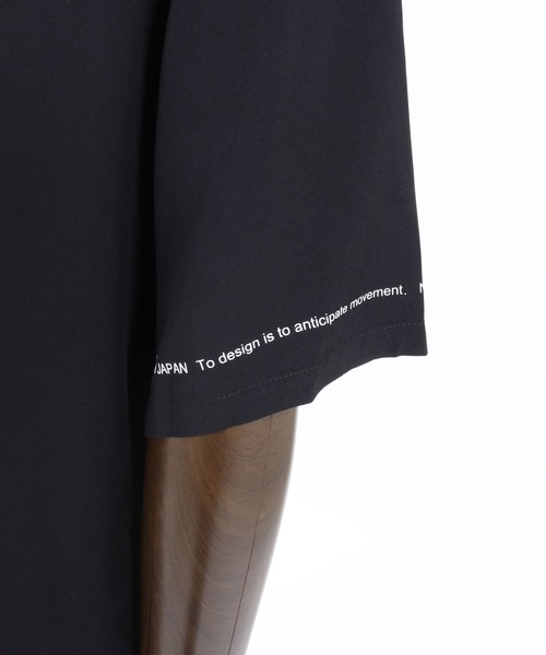GLIMCLAP(グリムクラップ)の「mhs2617- Graphic Print Open Collar Shirt オープンカラーシャツ(202-046-gls-cg)(シャツ/ブラウス・メンズ・ブラック・S/M/L)」の15枚目の写真