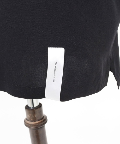 GLIMCLAP(グリムクラップ)の「mhs2617- Graphic Print Open Collar Shirt オープンカラーシャツ(202-046-gls-cg)(シャツ/ブラウス・メンズ・ブラック・S/M/L)」の17枚目の写真