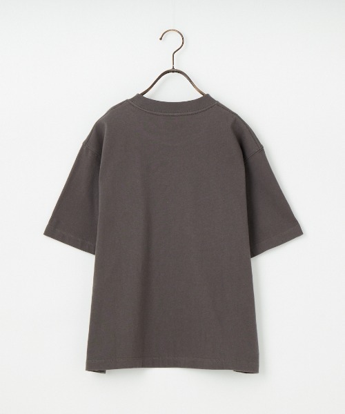 DANTON（ダントン）の「[DANTON/ダントン] ワンポイントロゴ ショートスリーブTシャツ（Tシャツ/カットソー・レディース・ホワイト/ピンク/グレイッシュベージュ/ブラック/グレー・S/M）」の11枚目の写真