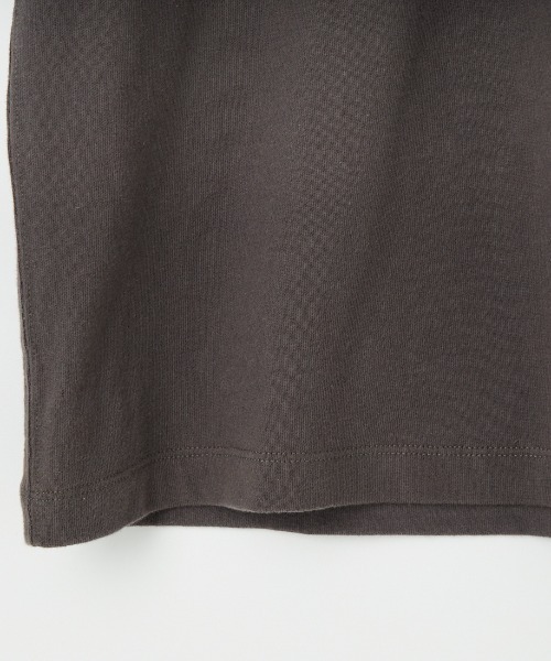 DANTON（ダントン）の「[DANTON/ダントン] ワンポイントロゴ ショートスリーブTシャツ（Tシャツ/カットソー・レディース・ホワイト/ピンク/グレイッシュベージュ/ブラック/グレー・S/M）」の14枚目の写真