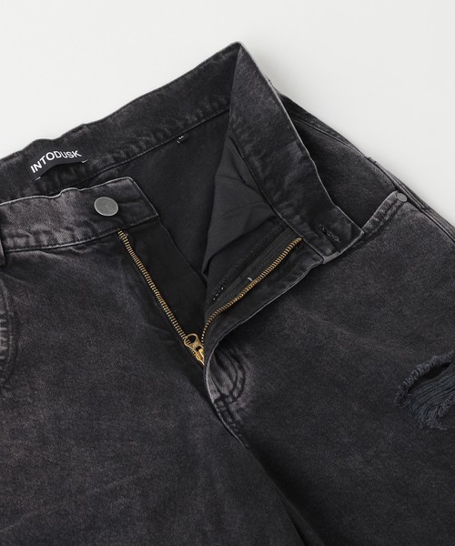 WISM（ウィズム）の「INTODUSK / イントゥダスク BIG POCKET DENIM SHORTS（その他パンツ・メンズ・ブラック/ベージュ・LARGE/MEDIUM/SMALL）」の4枚目の写真