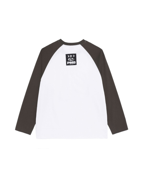 PIMADAZIWIN(ピマダジウィン)の「Dark Label Raglan T-shirt_2Color(Tシャツ/カットソー・レディース・ブラック×グレー/ホワイト×グレー・MEDIUM/LARGE)」の10枚目の写真