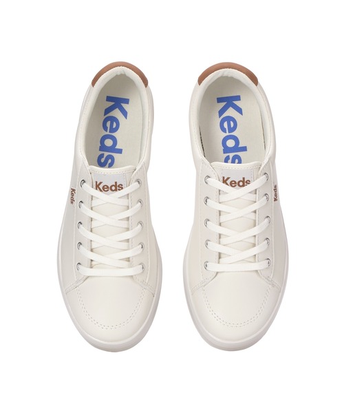 Keds(ケッズ)の「Keds ケッズ クレスト PU オフホワイト(スニーカー・レディース・オフホワイト・25.0cm/24.0cm/23.0cm)」の8枚目の写真