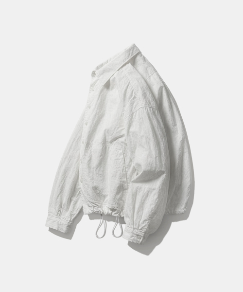 Diamond Layla(ダイアモンドレイラ)の「Airlite Dual-Pocket Overshirt Jacket S194(シャツ/ブラウス・レディース・ホワイト・SMALL/MEDIUM/LARGE/X-LARGE/XX-LARGE)」の4枚目の写真