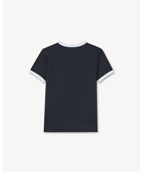 KENZO（ケンゾー）の「'Boke Flower 2.0' エンブロイダリー フィット Tシャツ イン コットン（Tシャツ/カットソー・レディース・ブラック系その他3・SMALL/MEDIUM/X-SMALL）」の6枚目の写真
