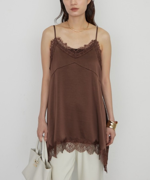 Laungedress レースキャミ レースキャミ（キャミソール）｜LOUNGEDRESS（ラウンジドレス）の