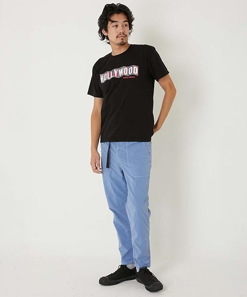 HOLLYWOOD RANCH MARKET(ハリウッドランチマーケット)の「シネラマ HOLLYWOOD ショートスリーブTシャツ(Tシャツ/カットソー・メンズ・ブラック/ホワイト・M/XL/L/S)」の6枚目の写真