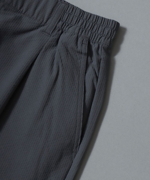 SITRY(シトリー)の「Seer Sucker Function Pants/シアサッカー ファンクション ワイドイージーパンツ テーパードパンツ(スラックス・メンズ・チャコール/ブラウン/ブラック・M/L/LL)」の8枚目の写真