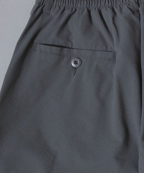 SITRY(シトリー)の「Seer Sucker Function Pants/シアサッカー ファンクション ワイドイージーパンツ テーパードパンツ(スラックス・メンズ・チャコール/ブラウン/ブラック・M/L/LL)」の9枚目の写真