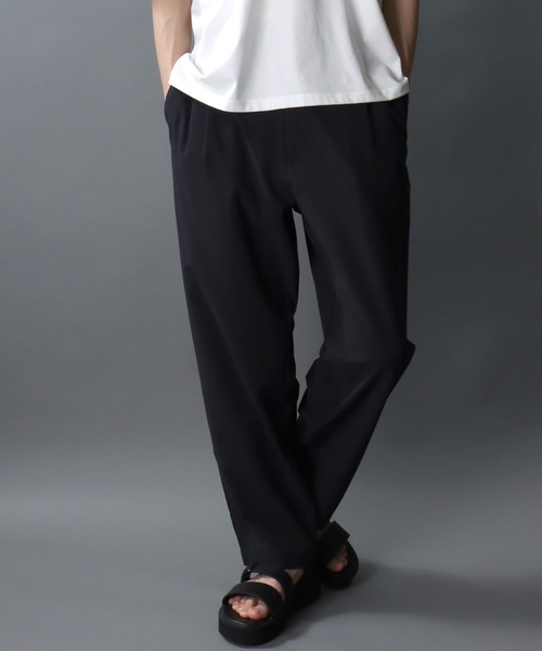SITRY(シトリー)の「Seer Sucker Function Pants/シアサッカー ファンクション ワイドイージーパンツ テーパードパンツ(スラックス・メンズ・チャコール/ブラウン/ブラック・M/L/LL)」の19枚目の写真