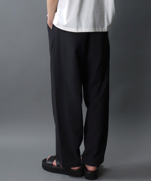 SITRY(シトリー)の「Seer Sucker Function Pants/シアサッカー ファンクション ワイドイージーパンツ テーパードパンツ(スラックス・メンズ・チャコール/ブラウン/ブラック・M/L/LL)」の17枚目の写真