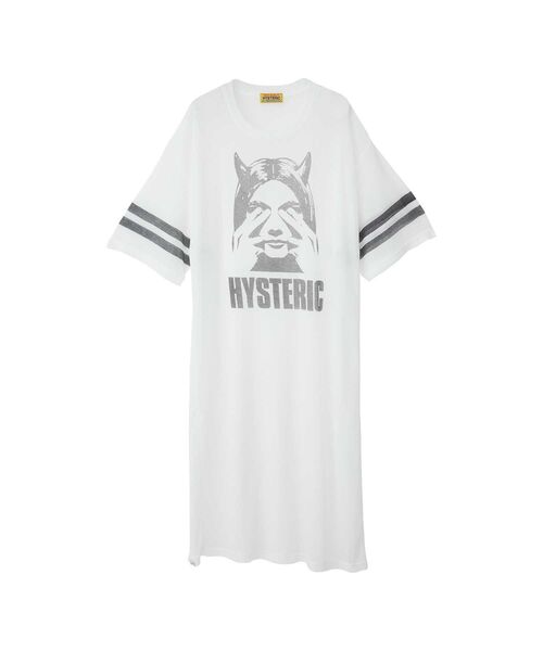 HYSTERIC GLAMOUR(ヒステリックグラマー)の「SEE NO EVIL ワンピース(ワンピース・レディース・ホワイト/イエロー/ブラック・FREE)」の1枚目の写真