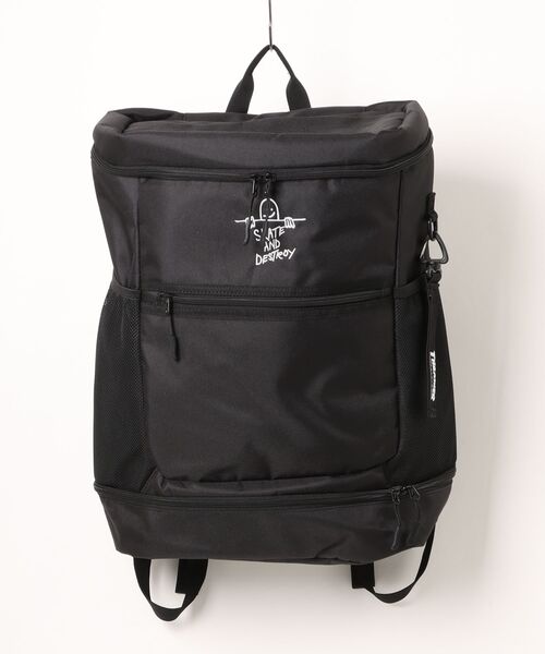 THRASHER(スラッシャー)の「THRASHER BOX SACK(ST)(バックパック/リュック・メンズ・ブラック系その他2・FREE)」の1枚目の写真