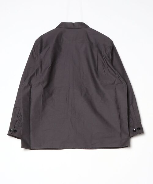 FACTOTUM（ファクトタム）の「【FACTOTUM】 Back Sateen Utility Shirt（シャツ/ブラウス・メンズ・ブラウン/ダークグレー・44/46/48）」の11枚目の写真