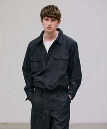 【FACTOTUM】 Back Sateen Utility Shirt