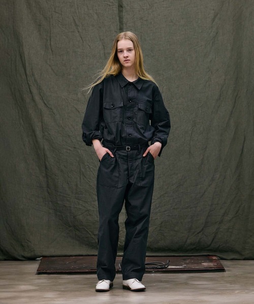FACTOTUM（ファクトタム）の「【FACTOTUM】 Back Sateen Utility Shirt（シャツ/ブラウス・メンズ・ブラウン/ダークグレー・44/46/48）」の5枚目の写真