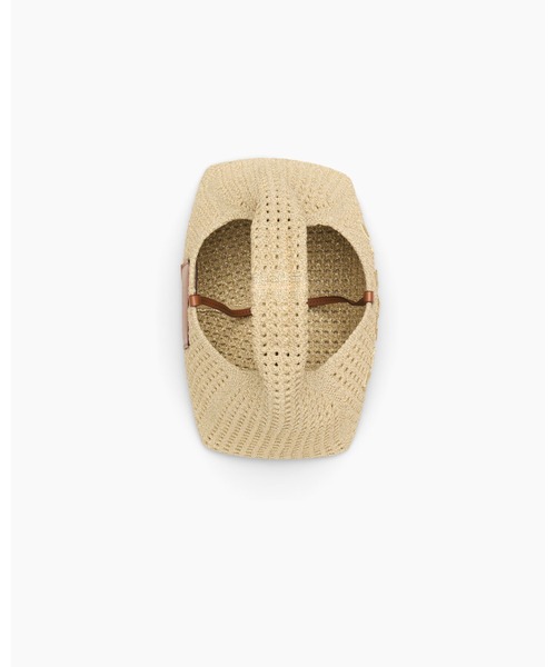 MARC JACOBS(マークジェイコブス)の「【NEW】THE CROCHET MINI SACK BAG/ザ クロシェ ミニ サック バッグ(かごバッグ・レディース・ゴールド系その他6/クリア・ONE SIZE)」の7枚目の写真