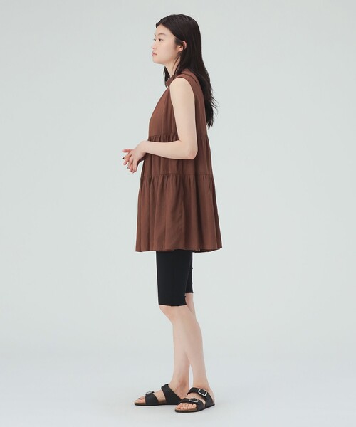 BEAMS HEART(ビームスハート)の「ティアード チュニック ブラウス(シャツ/ブラウス・レディース・サックスブルー/ブラウン/ブラック・FREE)」の22枚目の写真