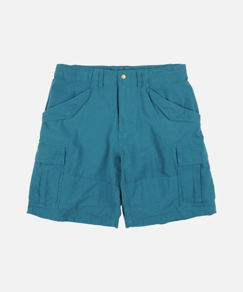 FRIZMWORKS(フリズムワークス)の「CANVAS ESSENTIAL CARGO SHORTS _ TEAL(その他パンツ・メンズ・その他・SMALL/MEDIUM/LARGE/X-LARGE)」の1枚目の写真