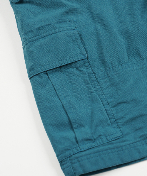 FRIZMWORKS(フリズムワークス)の「CANVAS ESSENTIAL CARGO SHORTS _ TEAL(その他パンツ・メンズ・その他・SMALL/MEDIUM/LARGE/X-LARGE)」の6枚目の写真