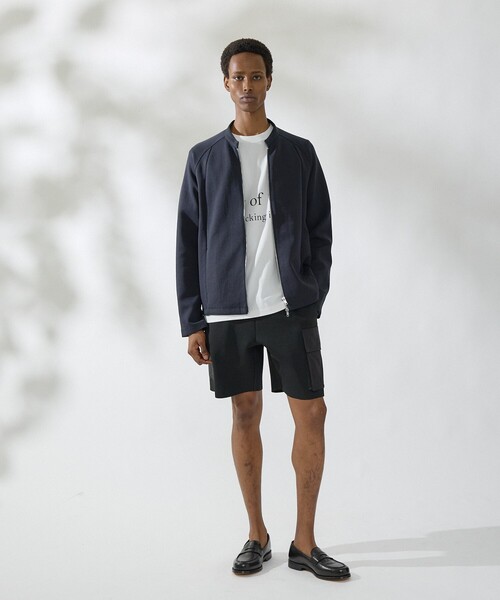 DESIGNWORKS（デザインワークス）の「ロゴプリント クルーネック Tシャツ -City Of Rain-（Tシャツ/カットソー・メンズ・ホワイト/ブラック・50/48/46）」の15枚目の写真