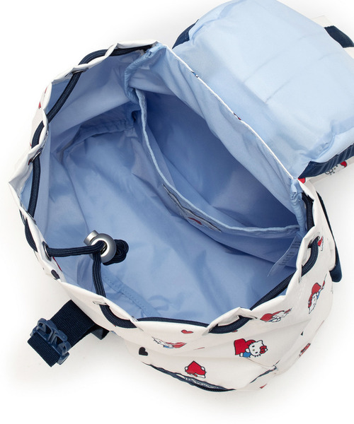 LeSportsac(レスポートサック)の「【LeSportsac×Hello Kitty】SMALL VOYAGER ハートトゥハート(バックパック/リュック・レディース・ホワイト・FREE)」の4枚目の写真