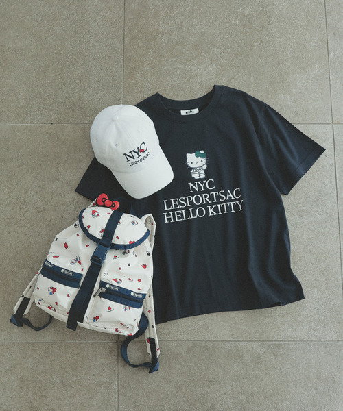 LeSportsac(レスポートサック)の「【LeSportsac×Hello Kitty】SMALL VOYAGER ハートトゥハート(バックパック/リュック・レディース・ホワイト・FREE)」の7枚目の写真