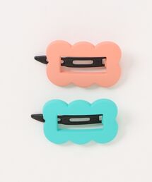 bibmilk（ビブミルク）の「BIBMILK MATT CLOUD FLAME PIN 4.8cm 2PCS（ヘアピン）」