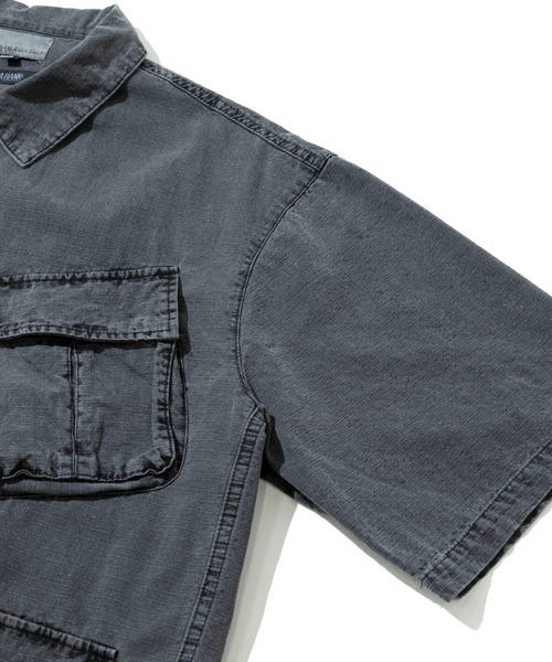 Universal Style Wear(ユニバーサルスタイルウェア)の「Universal Style Wear/ユニバーサルスタイルウェア HAV-A-HANK fringe shirt(シャツ/ブラウス・メンズ・カーキ/ブラック系その他2・X-LARGE/LARGE/MEDIUM)」の5枚目の写真
