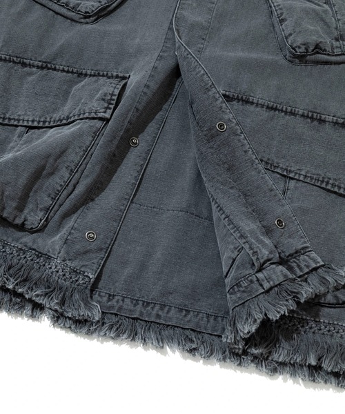 Universal Style Wear(ユニバーサルスタイルウェア)の「Universal Style Wear/ユニバーサルスタイルウェア HAV-A-HANK fringe shirt(シャツ/ブラウス・メンズ・カーキ/ブラック系その他2・X-LARGE/LARGE/MEDIUM)」の7枚目の写真