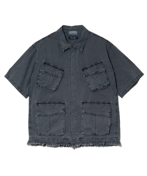 Universal Style Wear(ユニバーサルスタイルウェア)の「Universal Style Wear/ユニバーサルスタイルウェア HAV-A-HANK fringe shirt(シャツ/ブラウス・メンズ・カーキ/ブラック系その他2・X-LARGE/LARGE/MEDIUM)」の8枚目の写真