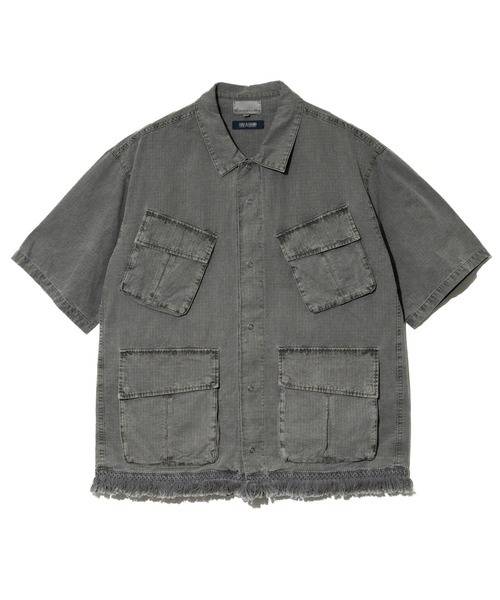 Universal Style Wear(ユニバーサルスタイルウェア)の「Universal Style Wear/ユニバーサルスタイルウェア HAV-A-HANK fringe shirt(シャツ/ブラウス・メンズ・カーキ/ブラック系その他2・X-LARGE/LARGE/MEDIUM)」の12枚目の写真