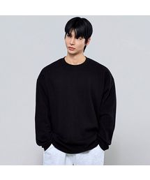 P2614 ヘビーカット特殊両面オーバーサイズ長袖Tシャツ [4COLOR]