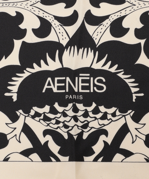 Noble(ノーブル)の「AENEIS/エネス MUR FLORAL 90cm(バンダナ/スカーフ・レディース・ブラック・FREE)」の6枚目の写真