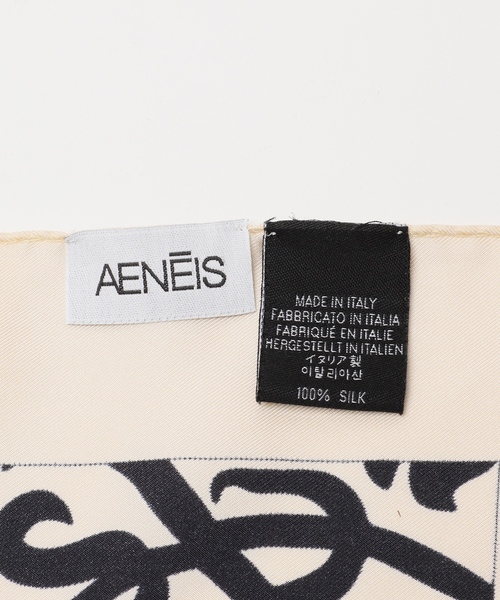 Noble(ノーブル)の「AENEIS/エネス MUR FLORAL 90cm(バンダナ/スカーフ・レディース・ブラック・FREE)」の8枚目の写真