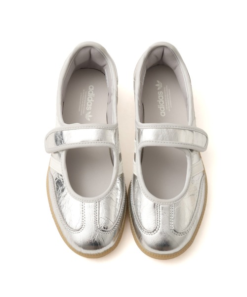 adidas(アディダス)の「adidas SAMBA JANE W / アディダス サンバ ジェーン W(スニーカー・レディース・シルバー・23.5cm/23.0cm/25.0cm/24.5cm/24.0cm)」の1枚目の写真